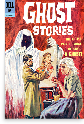 The cover of the 1963 comic book "Ghost Stories #4"