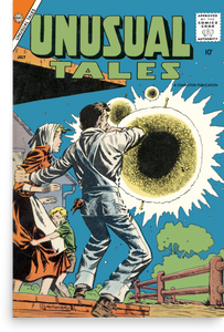 The cover of the 1958 comic book "Unusual Tales #12"